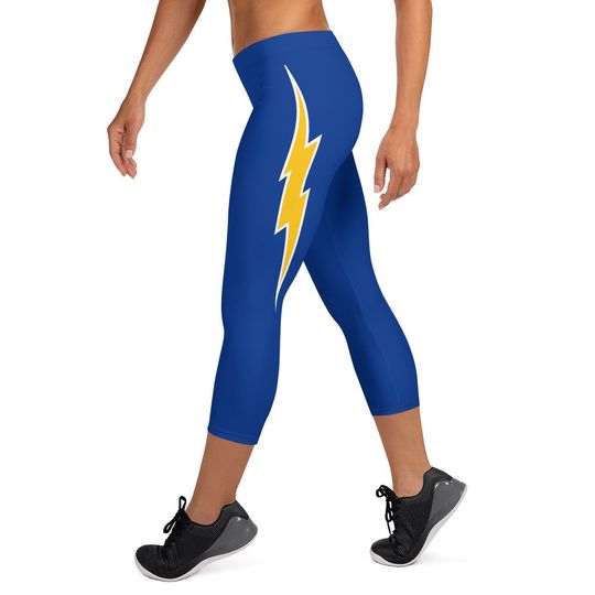 Los Angeles Football Women's Capri Leggings, Game Day Leggings