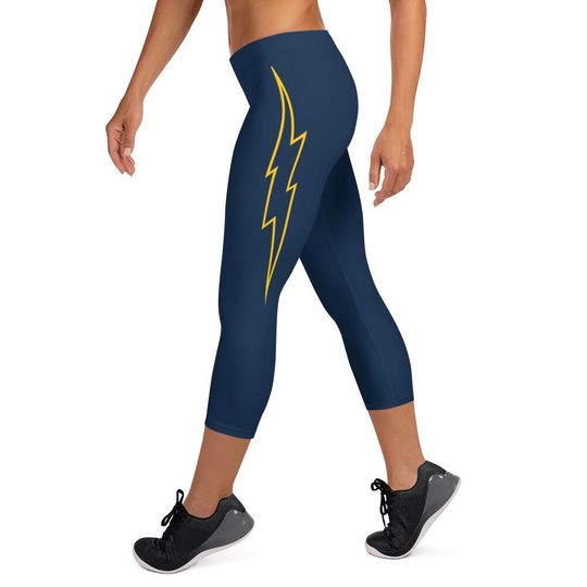 Los Angeles Football Women's Capri Leggings, Game Day Leggings