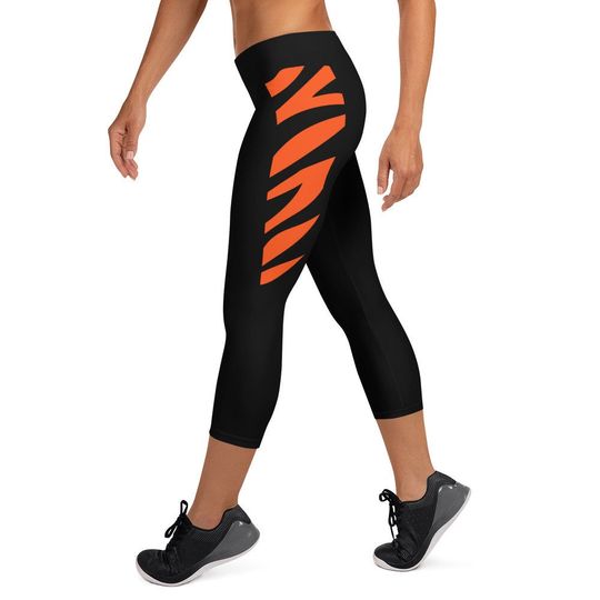 Cincinnati Football Women's Capri Leggings, Game Day Leggings