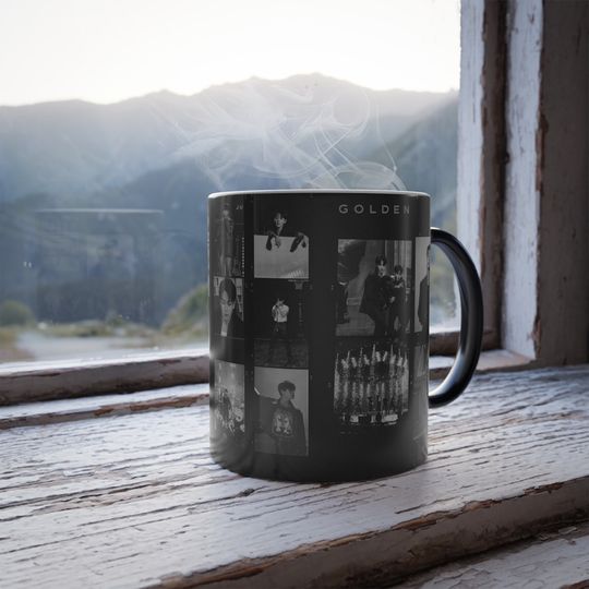 BTS Color Morphing Mug - Gift for Army