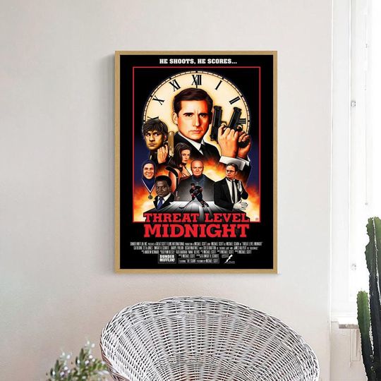 Threat Level Midnight Movie Poster