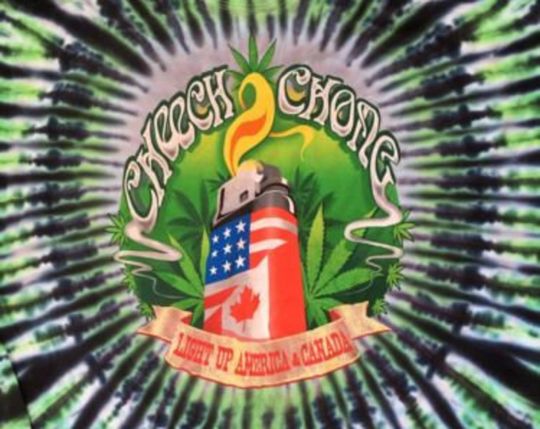Cheech and Chong shirt - Cheech and Chong Light Up America and Canada