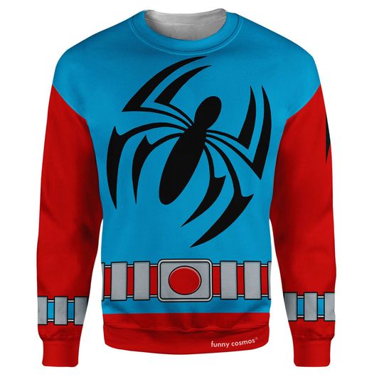 Scarlet Spider 3D Full Over Print Hoodie