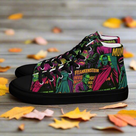 Universal Monsters | Men & Boys High Top Sneakers