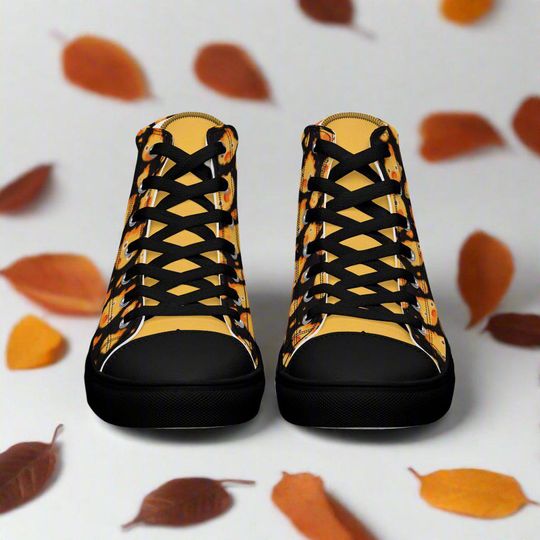 Calcifer | Womens & Girls High Top Sneakers