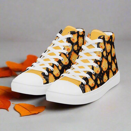 Calcifer | Womens & Girls High Top Sneakers
