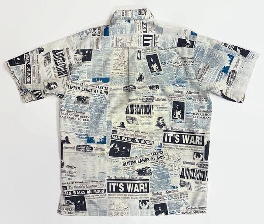 Honolulu Advertiser Aloha Shirt