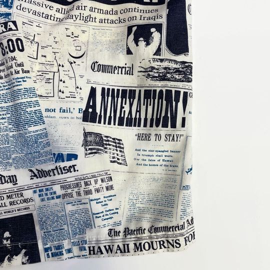 Honolulu Advertiser Aloha Shirt