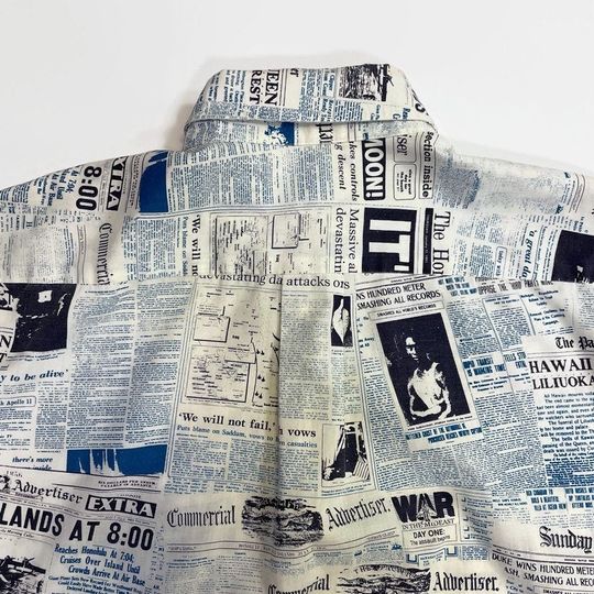 Honolulu Advertiser Aloha Shirt