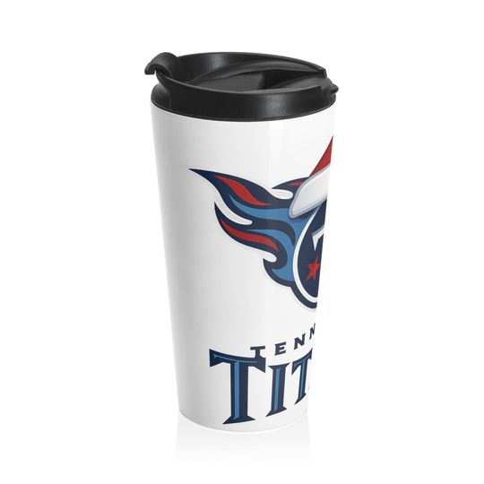 Tennessee Titans Christmas Travel Mug