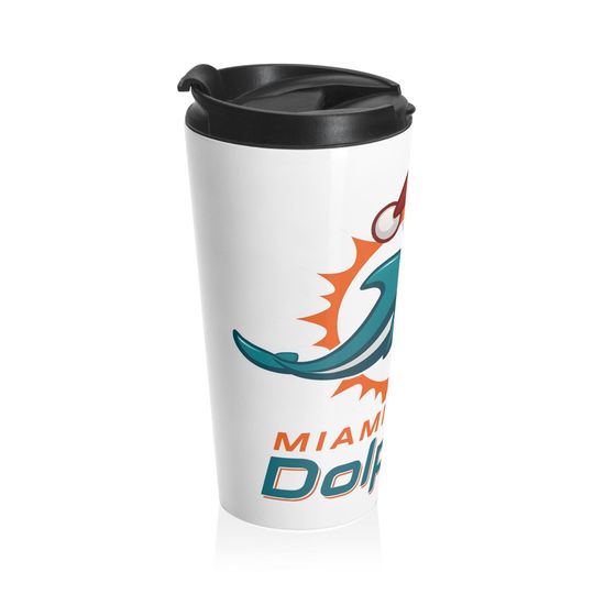 Festive Dolphin Travel Mug