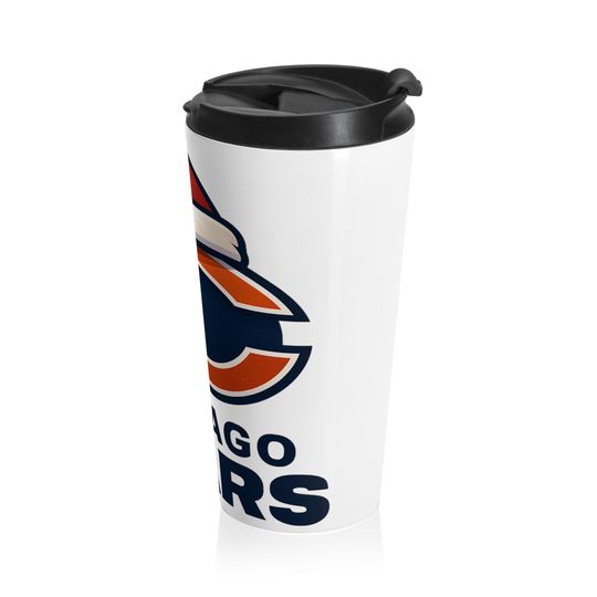 Chicago Bears Christmas Travel Mug