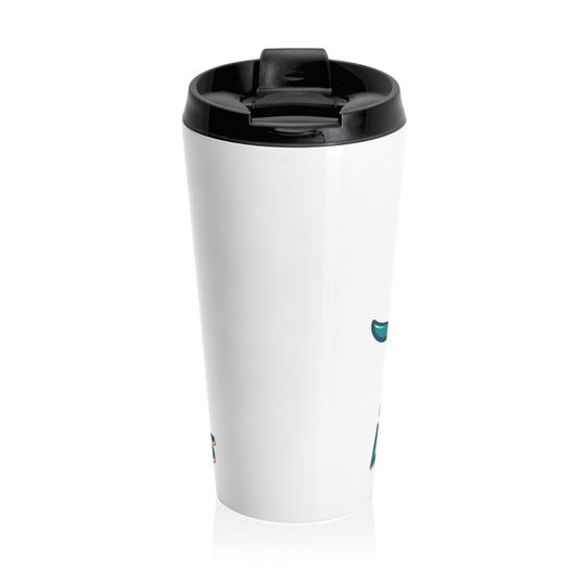 Festive Dolphin Travel Mug