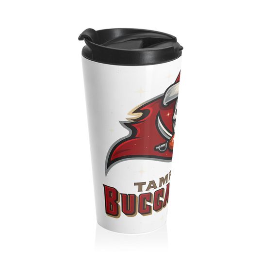 Tampa Bay Buccaneers Holiday Travel Mug