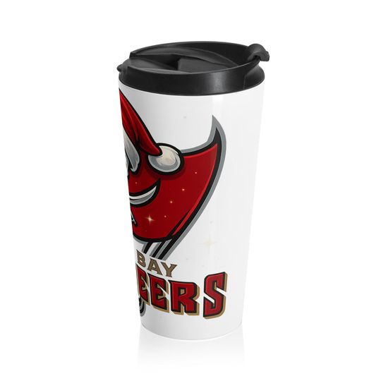 Tampa Bay Buccaneers Holiday Travel Mug