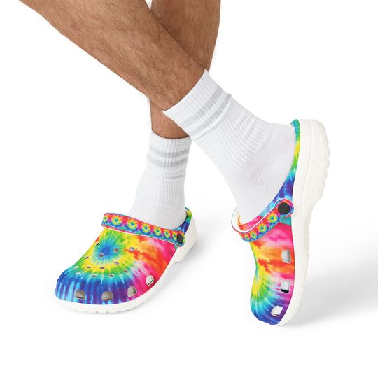 Tie Dye - 1- EVA Foam Clogs (AOP)