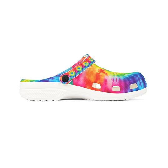 Tie Dye - 1- EVA Foam Clogs (AOP)