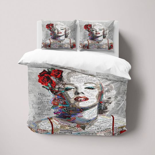 Marilyn Monroe Bedding Set - Celebrity Beding Set