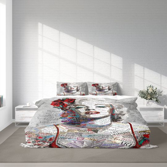 Marilyn Monroe Bedding Set - Celebrity Beding Set