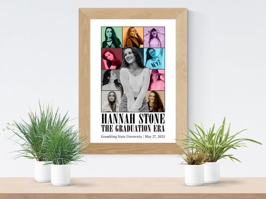 Custom Eras Tour Graduation Poster