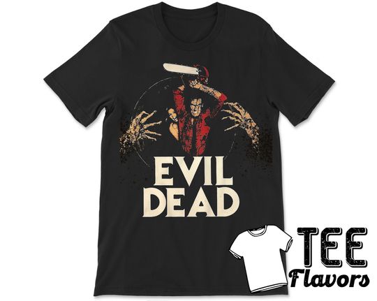 Evil Dead Bruce Campbell Horror Movie Tee / T-Shirt