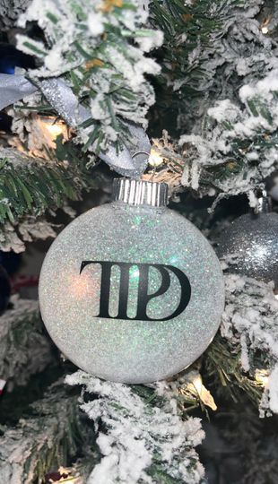 TTPD inspired  album T-swift  ornament