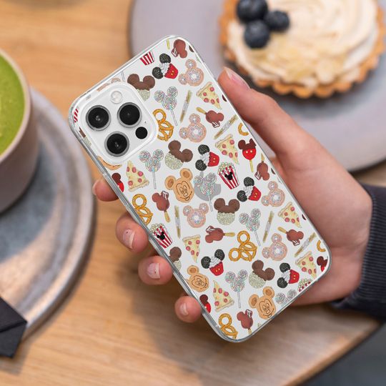 Theme park snack  Phone Silicone case for iPhone