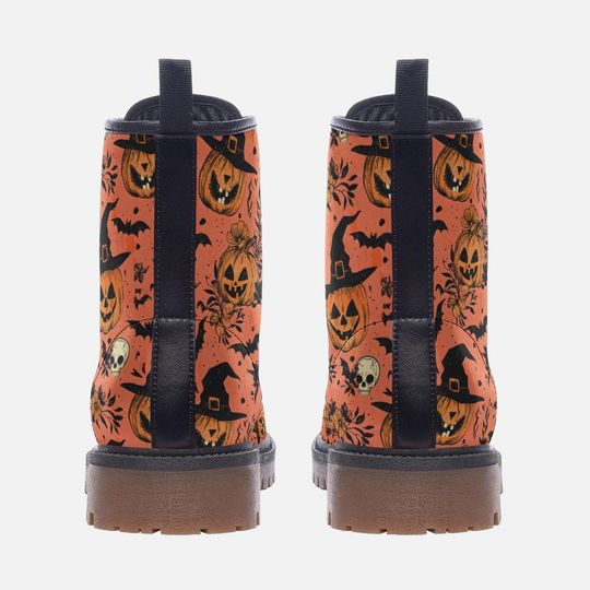 Halloween Combat Boots – Leather Boots