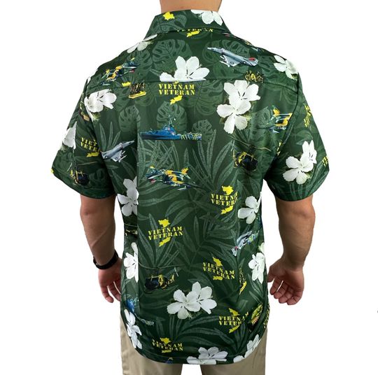 Vietnam Veteran Hawaiian Shirt Made