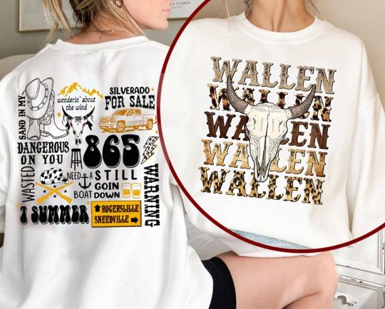 Wallen Dangerous Album Shirt, Western Wallen Sweatshirt