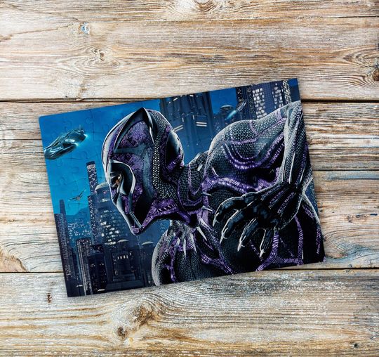 Marvel, Avengers, Black Panther Jigsaw Puzzzle