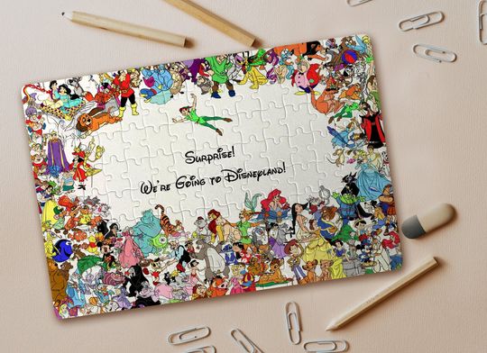 Disney Characters Jigsaw Puzzle
