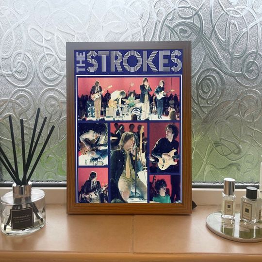 The Strokes Poster, Music Poster Home Decor