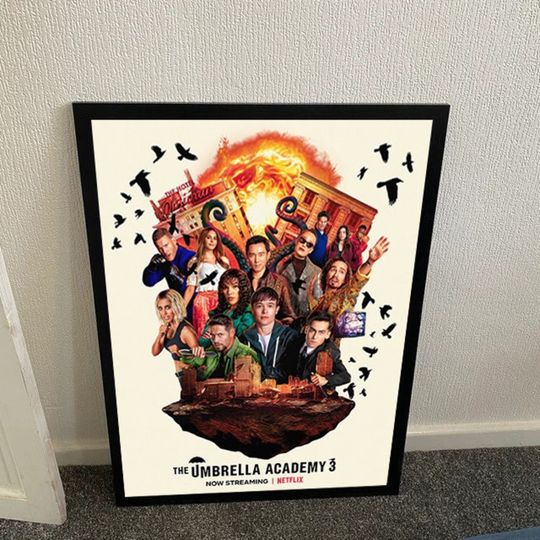 The Umbrella Academy 3 Poster, TV serries The Umbrella Academy Poster, Home Decor