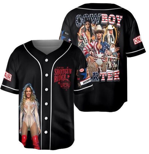 Beyonc Cowboy Carter Concert Jersey, Rodeo Chitlin' Circuit Tour, Western Inspired