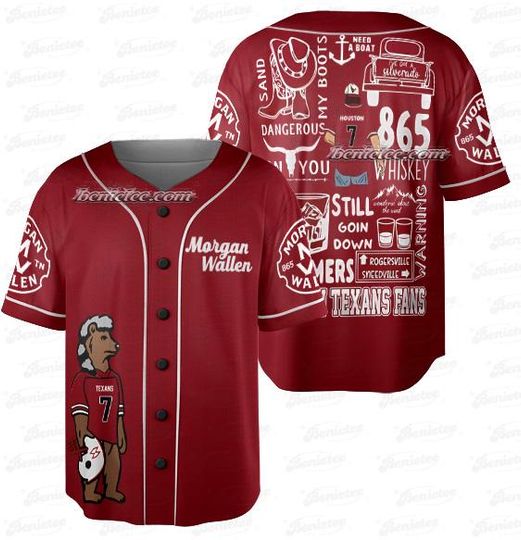 Wallen Western Summer Tour Jersey, 25 Summer Cowboy Shirt