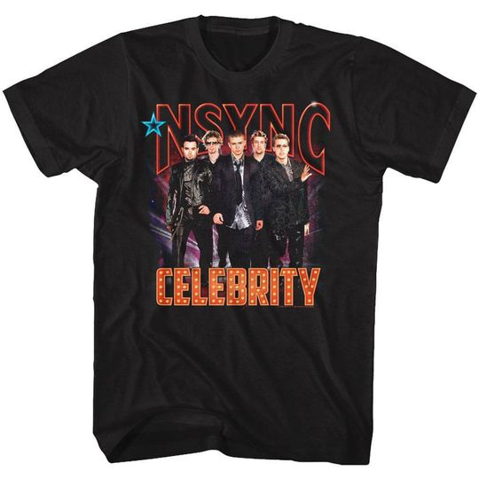 NSYNC Celebrity Adult T-Shirt