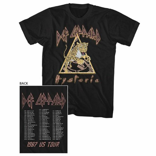 Def Leppard Hysteria F&B T-Shirt