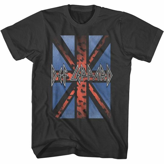 Def Leppard Leopard Flag T-Shirt