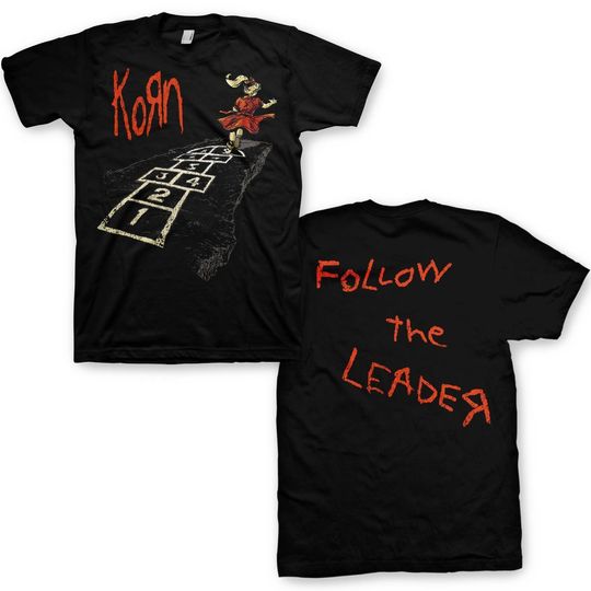 Korn Follow The Leader Double Sided T-Shirt