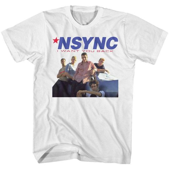 NSYNC Want You Back Adult T-Shirt