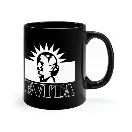 EVITA Broadway Musical Logo Coffee Mug