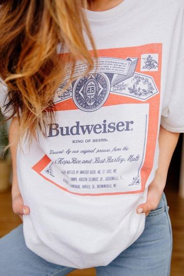 budweiser t shirt