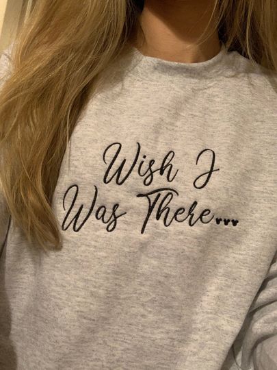 Disney Inspired Embroidered Ash Grey Sweatshirt