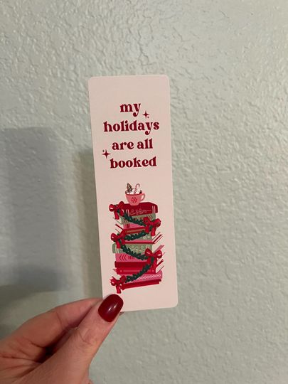 My Holidays Are Booked Bookmark