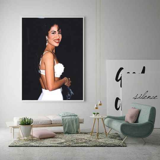 Selena Quintanilla Vintage Poster