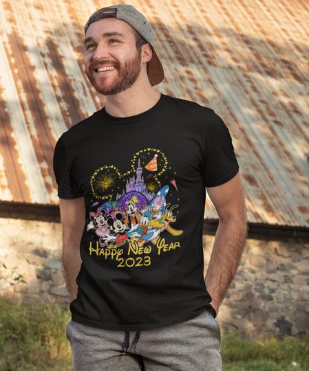 Disney New Year 2023 Shirt, Mickey Mouse New Year Shirt, Minnie Mouse New Year Shirt
