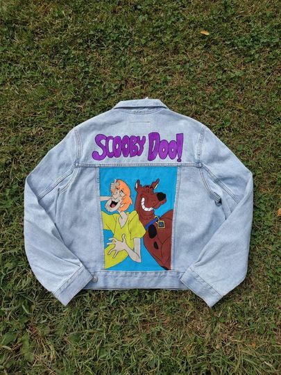Scooby Doo Printed Denime Jacket