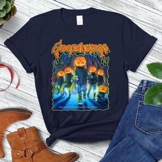 Goosebumps Shirt - Attack Of The Jack O'Lanterns T-shirt