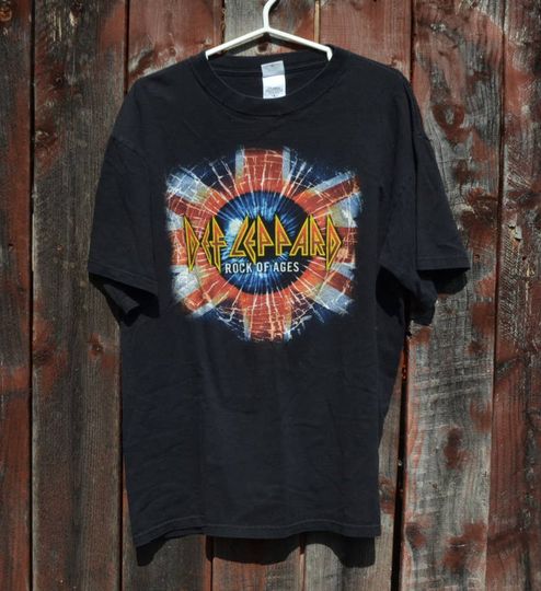 2005 Def Leppard Rock of Ages concert t-shirt